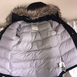 Black Winter Hollister Coat.